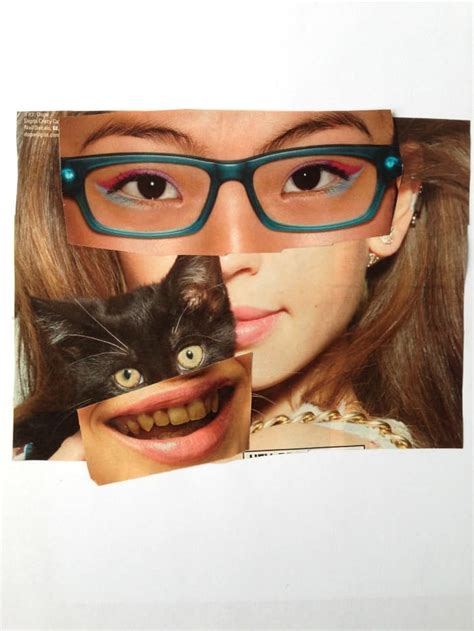 Collagen is the largest, most abundant protein in the body. Hilarious Magazine Face Collages • Craftwhack