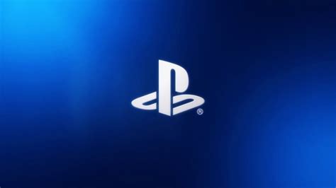 The Playstation Button Icons Flying Across A Blue Background