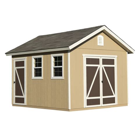 Shop Heartland Hillsdale Gable Engineered Wood Storage Shed Common 10