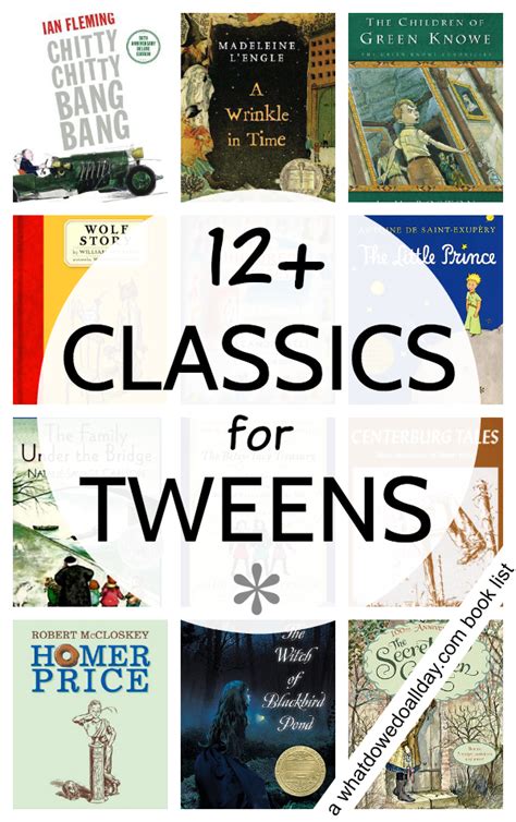12 Classic Books For Tweens