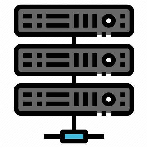 Computer Database Internet Mainframe Server Icon Download On