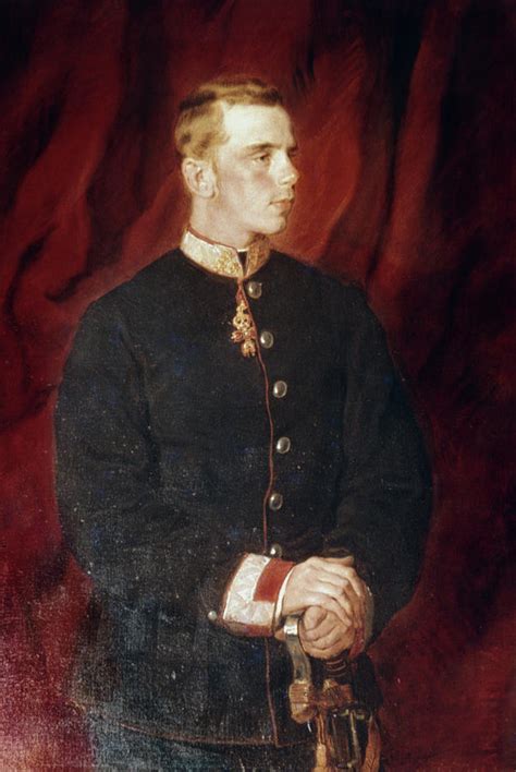 Rudolfo de habsburg ĉefduko de aŭstrio. Prince Rudolf Of Austria (1858-1889) Painting by Granger