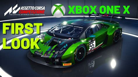 Assetto Corsa Competizione Xbox One X Gameplay First Look Youtube