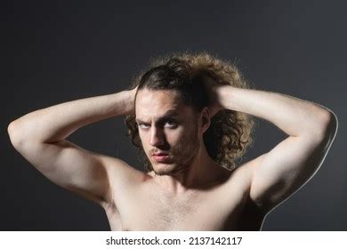 Naked Man Long Hair Images Stock Photos Vectors Shutterstock