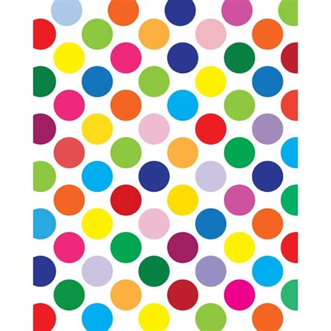 Color Polka Dots Background Clip Art Library