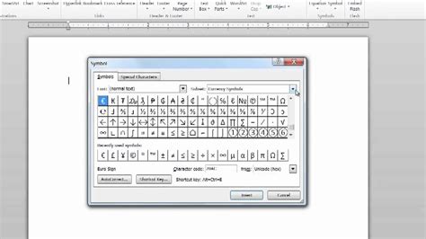 The closest i can find is a square root symbol. How to Insert the Peso Sign in Microsoft Word 2007 : Using ...