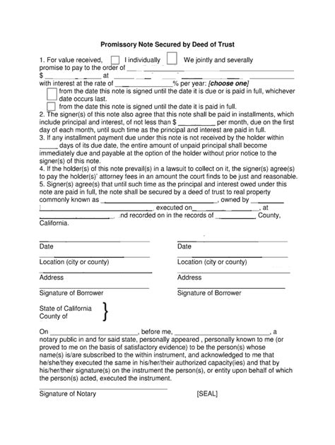 Deed Of Trust California Fill Out And Sign Online Dochub