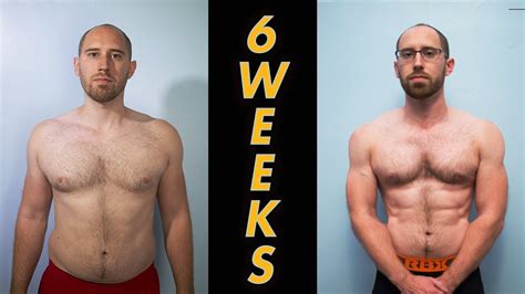 6 Week 6 Pack Before And After