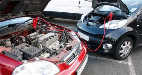 Place both vehicles in park or neutral and shut off the ignition in both cars. How to jump start a car battery with jumper cables | HireRush