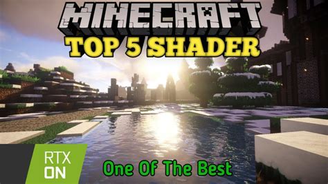 Top 5 Best Shader No Lag For Low And Device Mcpe Youtube