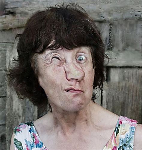 The Ugly Truth Photographs Of Faces Against Glass