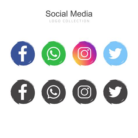 Coincidentally, social media sites also have some of the best logos around, as we can recognise them immediately even if they are at their smallest. Social Media logo collection - Download Free Vectors ...