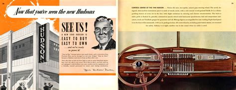 1940 Hudson Prestige Brochure