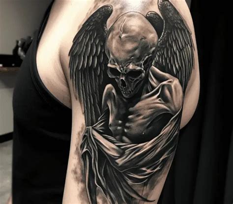 Fallen Angel Tattoo Meaning And Symbolism Grief
