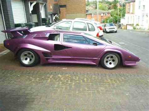 There are currently 16 lamborghini countach cars as well as thousands of other iconic classic and collectors cars for sale on classic driver. Lamborghini countach kit car. car for sale