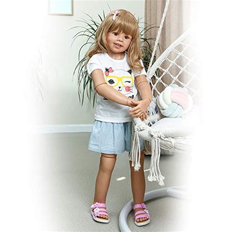 Buy Zero Pam 39 Inch Reborn Toddler Dolls Standing Girls Blonde Hair
