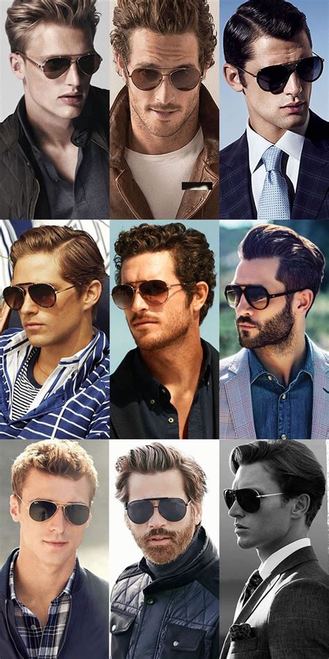 Men S Aviator Sunglasses Lookbook Best Aviator Sunglasses Face Shape Sunglasses Best Mens