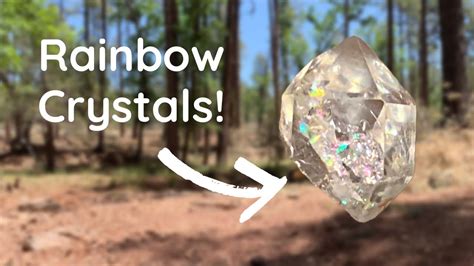 Crystal Hunting For Rainbow Quartz Youtube