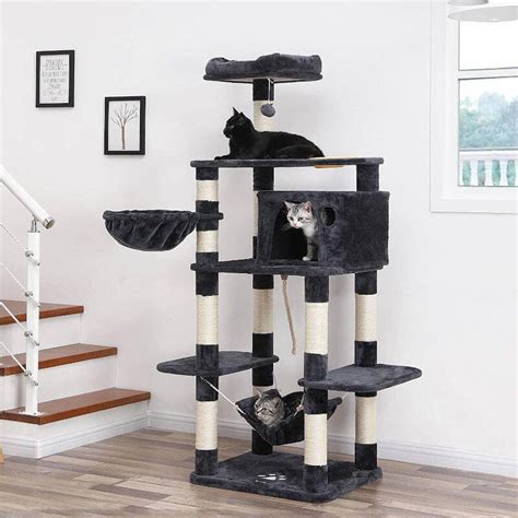 Ensuring the needs of both cat and cat owner are not only met but exceeded moves us closer to that. The Best Tall Cat Tree For Large Cats In 2020 - Cool Cat ...