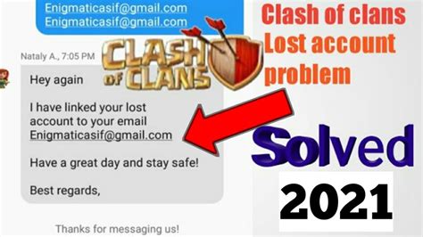 How To Recover Lost Account In Clash Of Clans With Proof Clash Of