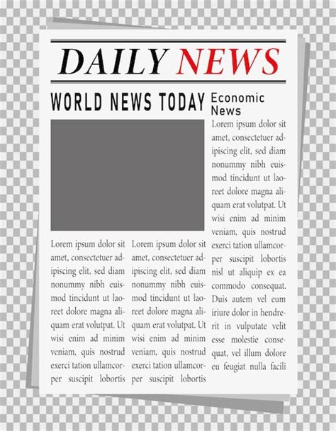 Premium Vector Daily Newspaper Pages Template Newspaper Headline