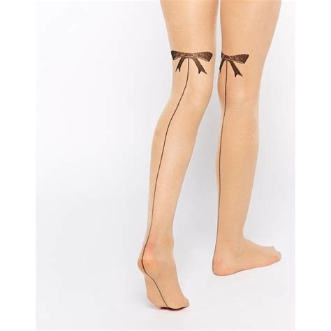 Ja2 Tights With Bow Back Seam Bow Back Tights Clothes Design