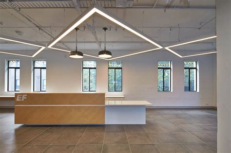 Modern Office 80w Led Slim 8ft Linear Light Aluminium Tong Ging