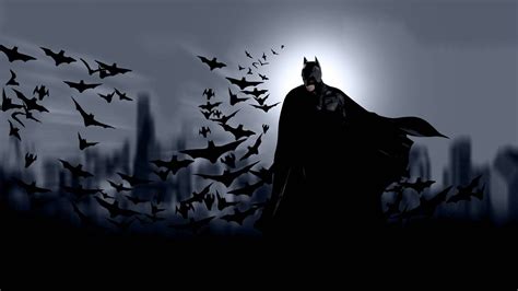 Download Batman The Dark Knight Strikes Gotham City Wallpaper