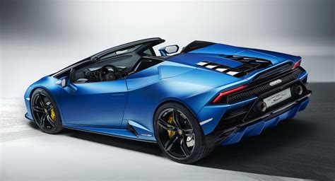Lamborghini Dévoile Lhuracan Evo Rwd Spyder 2020