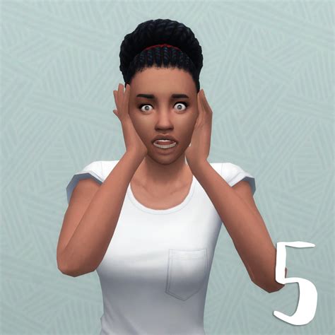 History Lover S Simblr Ts4 Shocked And Surprised Pose Set I Made Vrogue