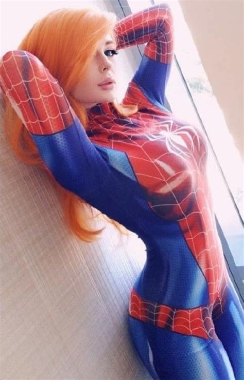Female Spider Man Cosplay Spiderman Marvel Cosplaygirl Costume