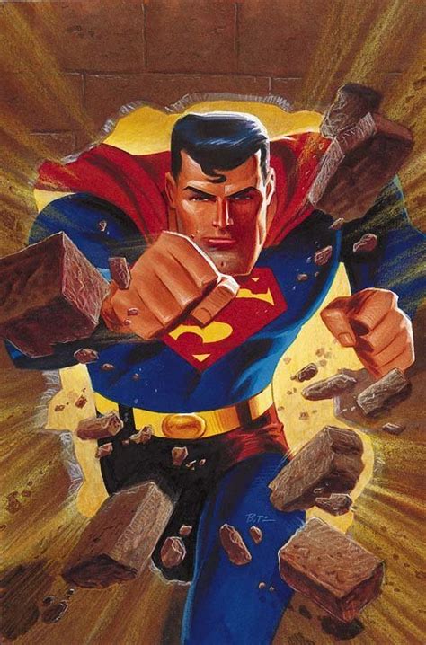 The Worlds Finest — Superman The Animated Series Art By Bruce Timm