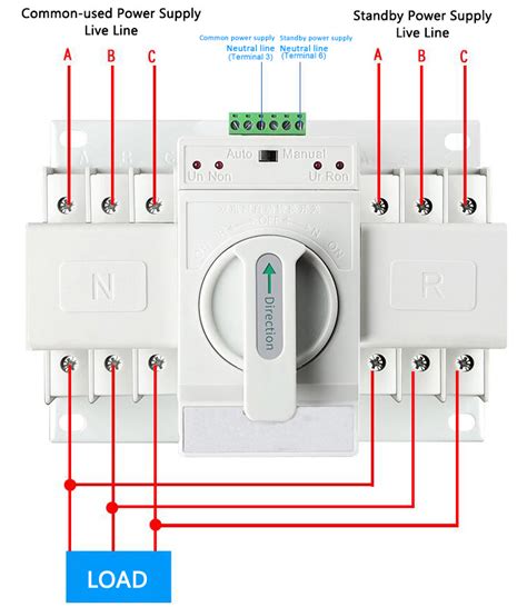 Automatic Transfer Switch Wiring Diagram Free Wiring Scan
