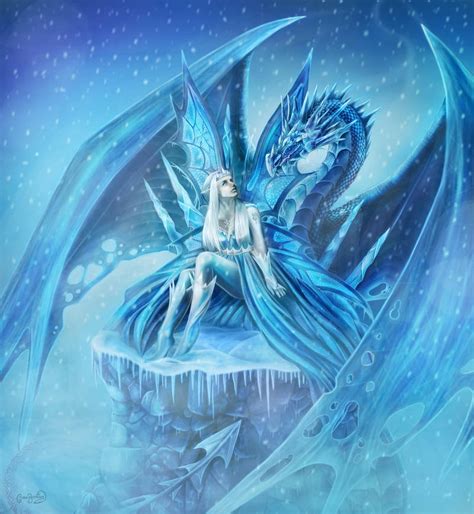 The Fairy Of Winter By Clb Raveneye On Deviantart