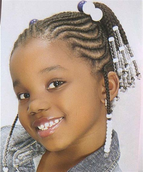 Beads take any hairstyle from basic to wow. 21 Attractive Little Girl Hairstyles with Beads ...