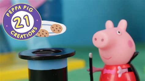 Toy Adventure Magic With Peppa Pig And Mandy Mouse Youtube