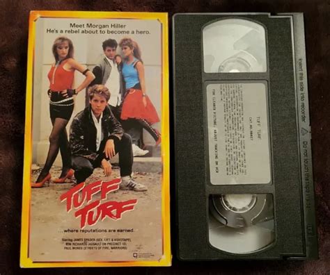 TUFF TURF VHS Tape Starmaker James Spader Kim Richards Movie 1985 9 98