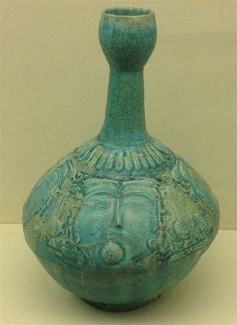 Persian Ceramic Vessel Kashan Circa 12th 13th Cen Gulbenkian Museum