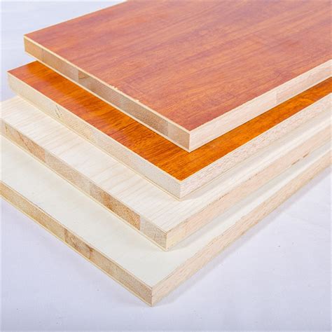 Melamine Faced Wood Block Boardblockboard For Furniture And Decoration