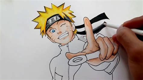 Como Dibujar A Naruto Facil Paso A Paso Naruto Cristian Art Otosection