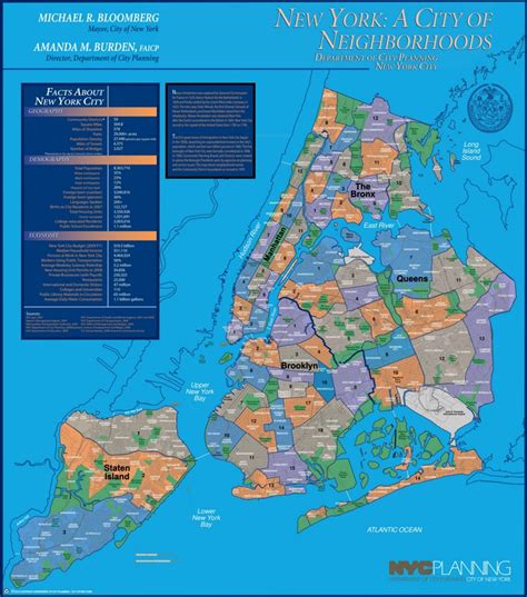 Map Of Nyc Neighborhoods United States Map
