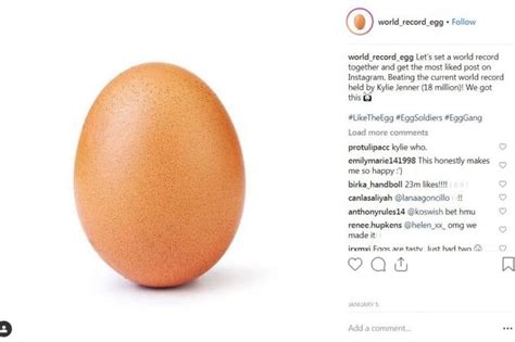 Influencer Egg Heres Why Picture Of An Egg Just Became The Most Liked Post On Instagram