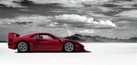 Ferrari F40 Digital Art By Douglas Pittman Pixels