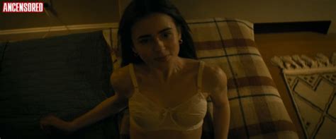 Naked Lily Collins In Extremely Wicked Shockingly Evil And Vile