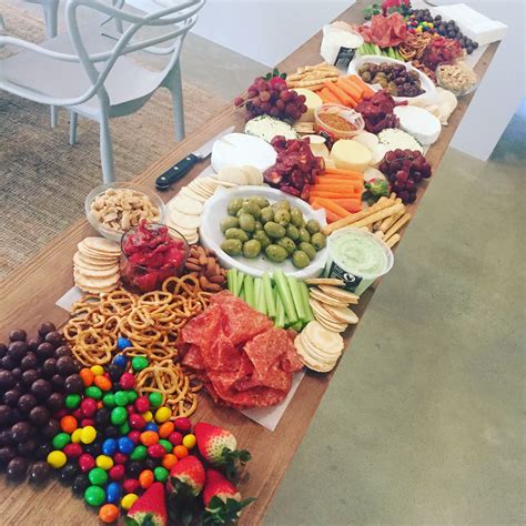 Grazing Table For Nicks Birthday Party Snacks Party Food Platters