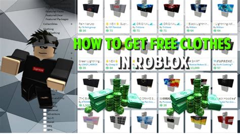 How To Get Clothes For Free On Roblox 2017 Iammrfostercom