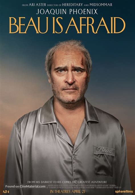 Beau Is Afraid 2023 Canadian Movie Poster