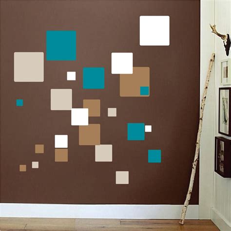 Square Wall Decals, Square Wall Stickers, Square Wall Designs, Square Wall Art Decor, Square ...