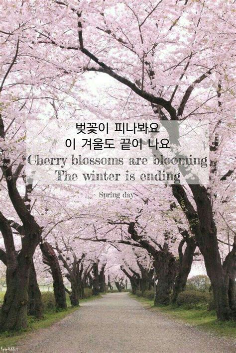 Posted in bts by twiceupanda. Spring Day Lyrics Wallpapers | ARMY's Amino