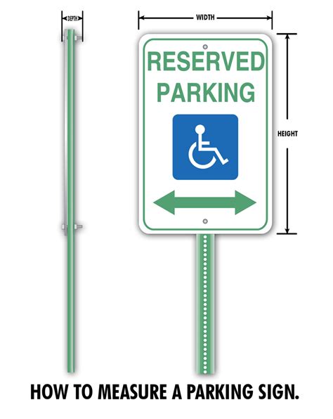 Non Standard Sized Parking Signs Sign Covers